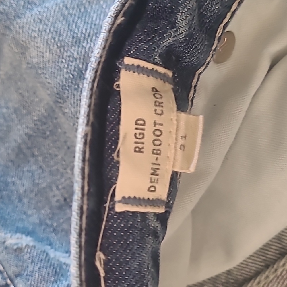 MADEWELL RIGID DEMI BOOT CROP JEANS - Picture 10 of 15
